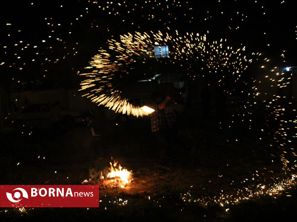 جشن چهارشنبه سوری- شیراز