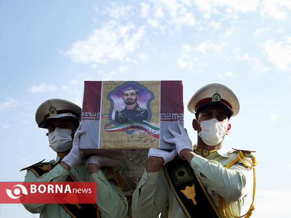 مراسم تشییع سرباز شهید عبدالجبار مختوم‌ نژاد