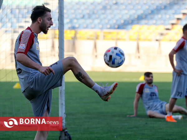 تمرین تیم فوتبال پرسپولیس تهران