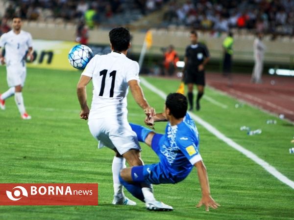 دیدار تیم ها فوتبال ایران- ازبکستان