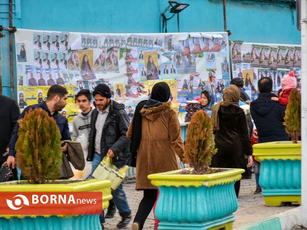فضای انتخاباتی در شهر اراک
