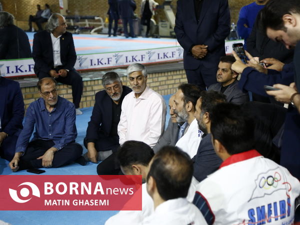 بازدید سرپرست وزارت ورزش و جوانان از اردوی تیم ملی کاراته 