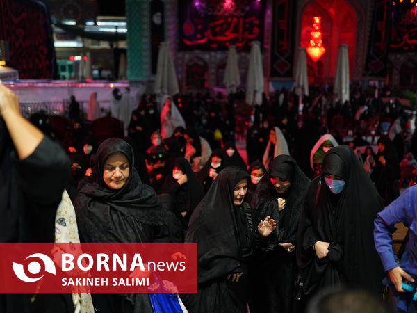 حال و هوای شب چهارم محرم در میدان تجریش