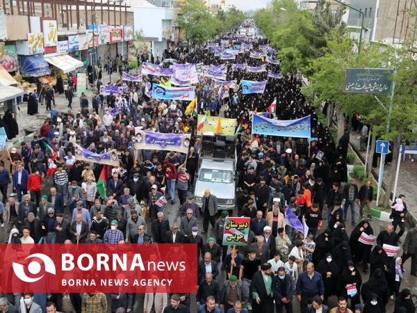 راهپیمایی روز جهانی قدس- قوچان