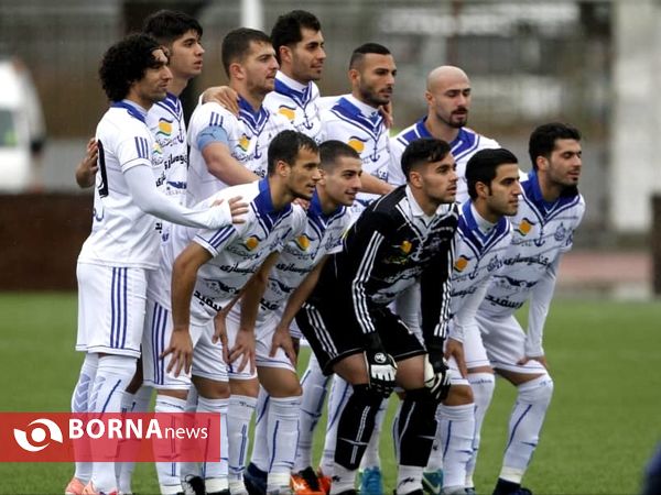 دیدار تیم های فوتبال ملوان بندر انزلی _ داماش گیلان