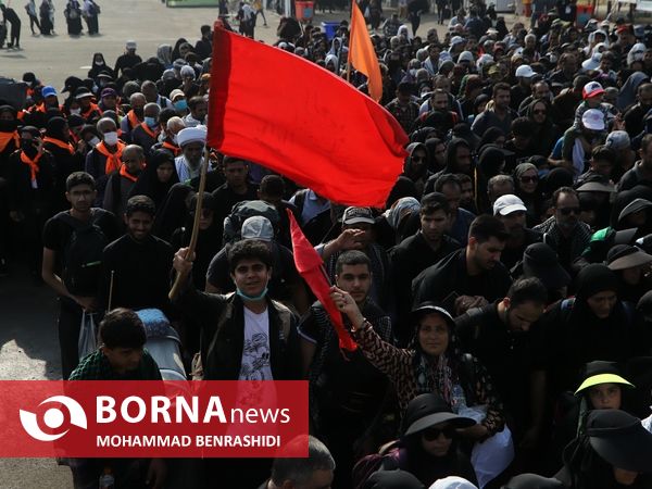 دلدادگان حسینی مرز شلمچه