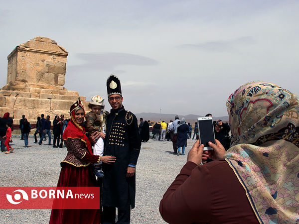 حال و هوای نوروز در مجموعه باستانی پاسارگاد