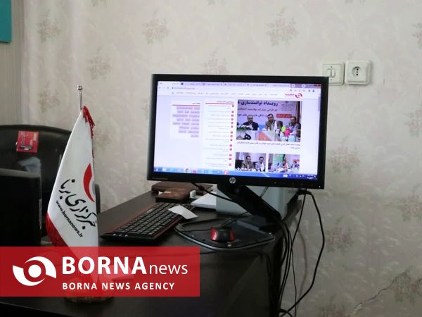 بازدید مدیرکل مشارکتهای اجتماعی و فعالیت های داوطلبانه وزارت ورزش و جوانان از دفتر خبرگزاری برنا کردستان 