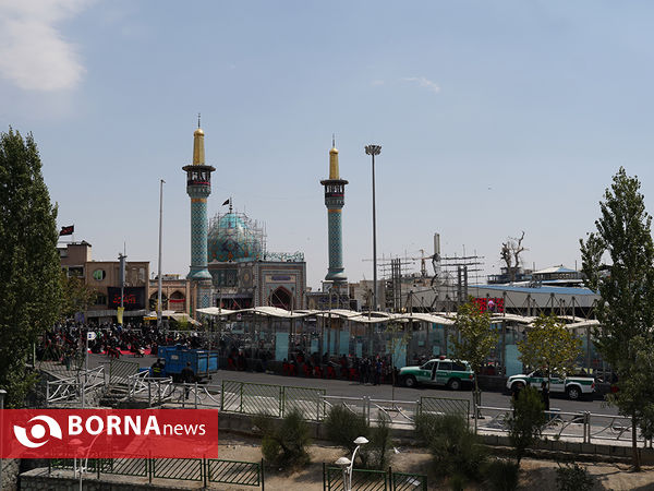 عزاداری روز تاسوعا در میدان تجریش - ۲