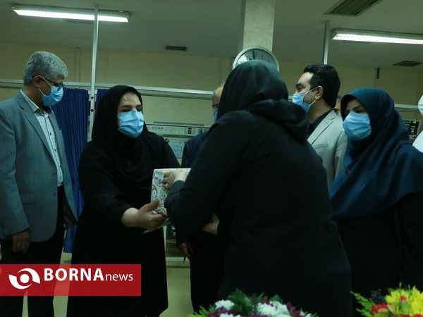 آیین تقدیر از پرستاران جنوب غرب خوزستان