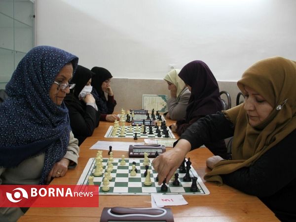 مسابقات شطرنج جشنواره ورزشی بازنشستگان در اصفهان برگزار شد