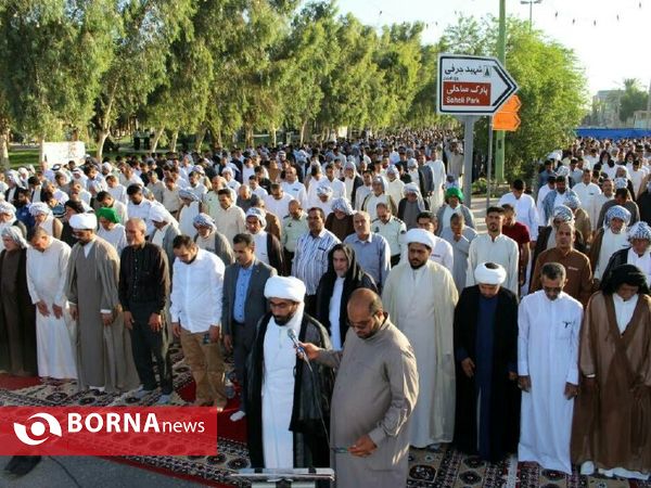 اقامه نماز عید فطر در هویزه