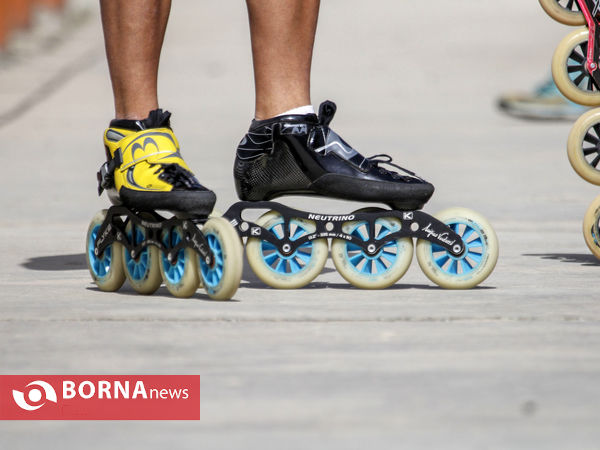 تمرین اسکیت بازان استان مرکزی با حضور جمعی از بازیکنان تیم ملی