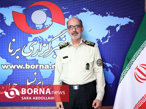 حضور فرمانده قرارگاه مرکزی مهارت آموزی نیروهای مسلح در خبرگزاری برنا