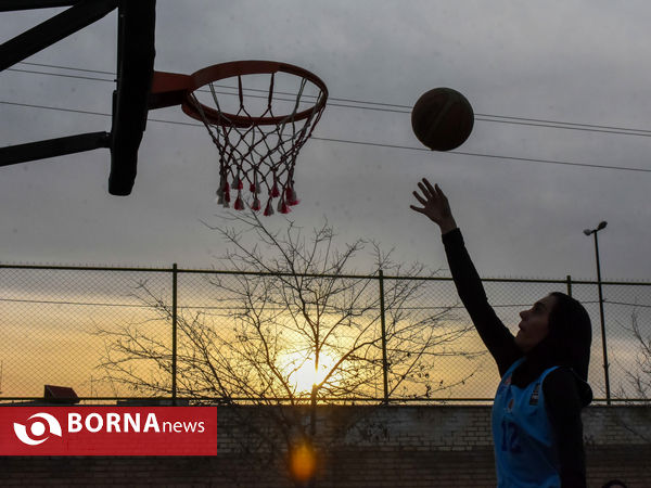 تمرینات تیم بسکتبال اکسیژن اراک