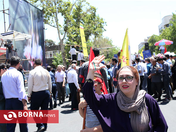راهپیمایی روز جهانی قدس در تهران - ۱