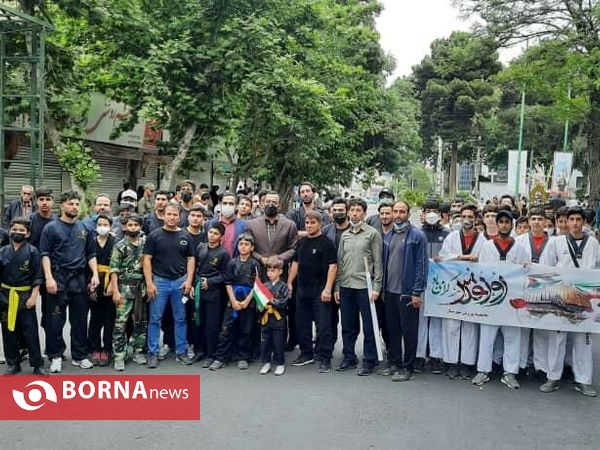 راهپیمایی روز قدس_ شهرستان شهریار