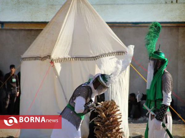 تعزیه واقعه عاشورا و خیمه سوزان در زاهدان