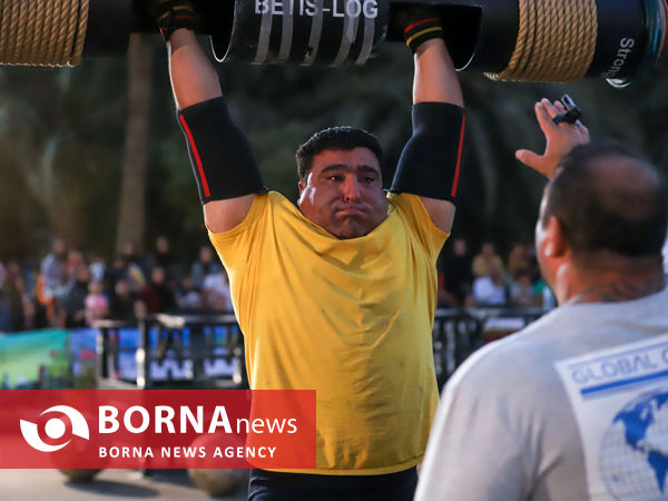 روز نخست مسابقات قویترین مردان کارگری