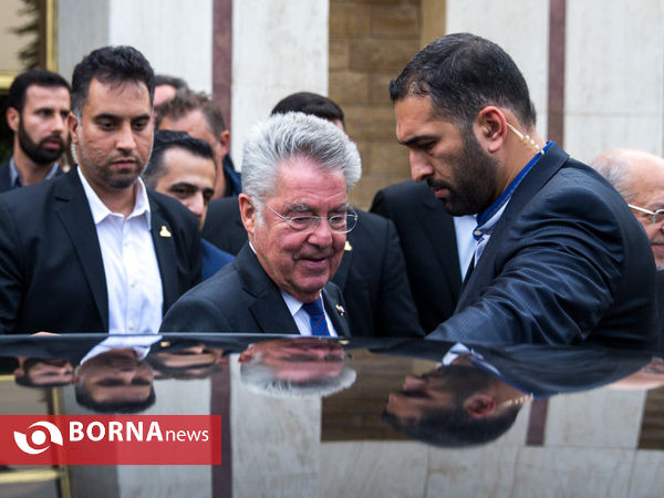 ورود رئیس جمهوری اتریش به تهران (2)