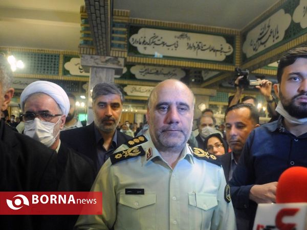 مراسم ختم و یادبود شهید مدافع امنیت وطن میلاد خسروی