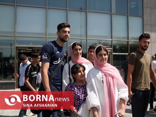 ورود تیم ملی والیبال به ارومیه