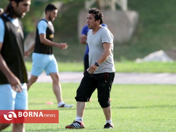 تمرینات تیم فوتبال سپیدرود رشت- مجموعه ورزشی آزادی- 2