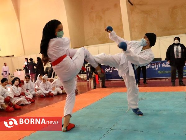 برگزاری مسابقات کاراته قهرمانی استان در منطقه آزاد انزلی