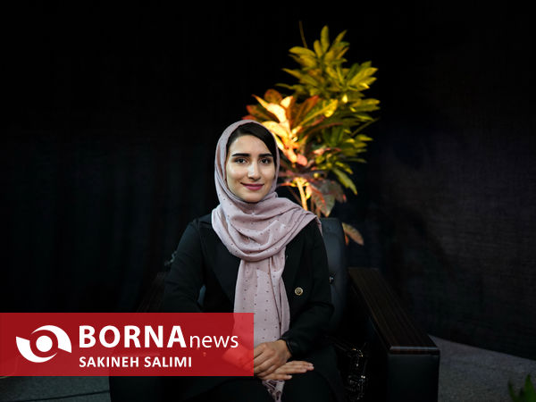 حضور هانیه رستمیان در خبرگزاری برنا