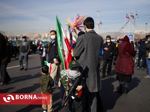 راهپیمایی روز ۲۲ بهمن - تهران ( ۴ )