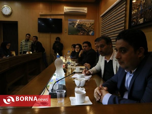 نشست خبری شهردار آبادان
