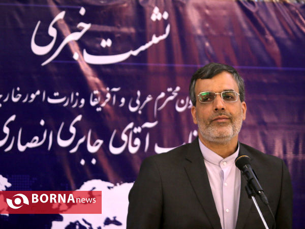 نشست خبری حسین جابر انصاری در مشهد