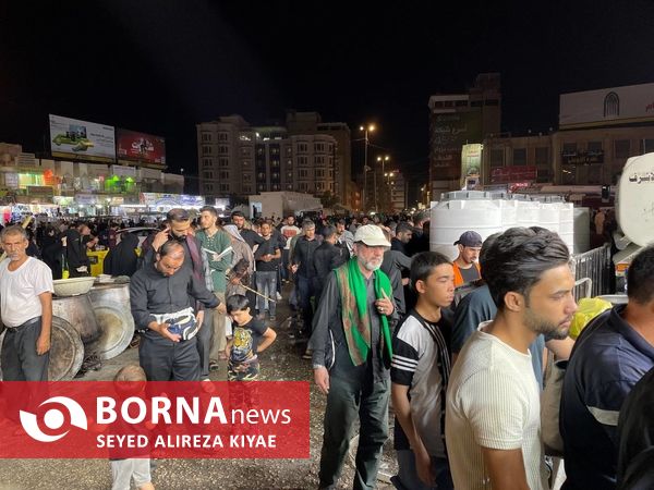 حرم حضرت علی(ع) در شب اربعین حسینی