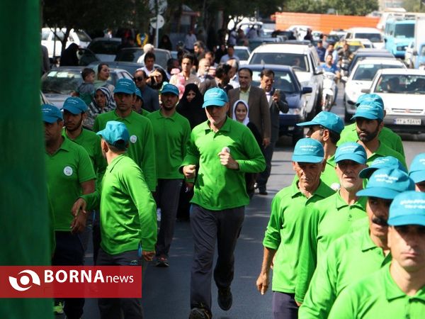 آغوش باز مشهد بر دوندگان جاده ولایت