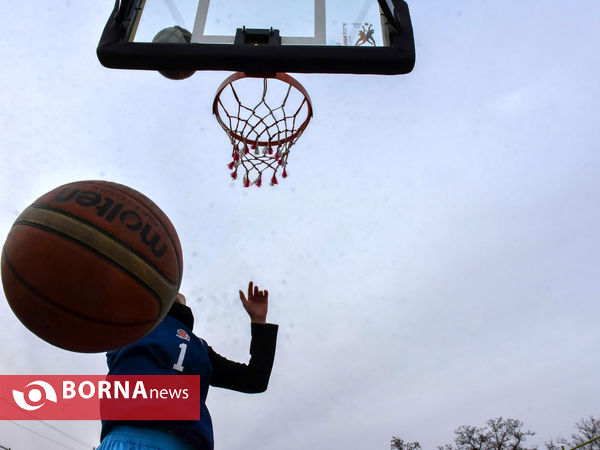 تمرینات تیم بسکتبال اکسیژن اراک