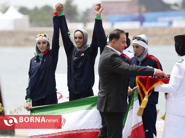 مدال نقره قایقرانی