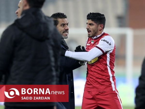 دیدار تیم های پرسپولیس تهران - نساجی مازندران