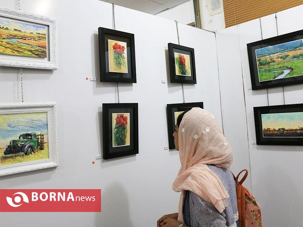 نمایشگاه آثار هنری "قاب مشترک" در اهواز