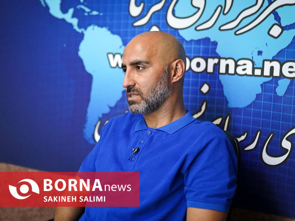 حضور  رامین محرم نژاد در خبرگزاری برنا 