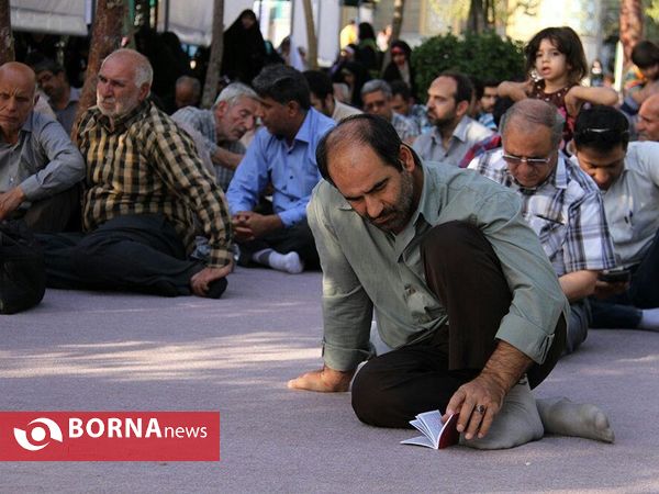 مراسم پرفیض دعای عرفه -امام زاده پنج تن لویزان