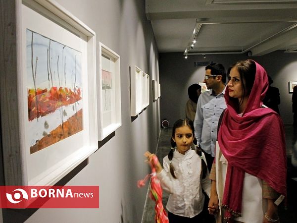 نمایشگاه نقاشی مریم حیدرزاده
