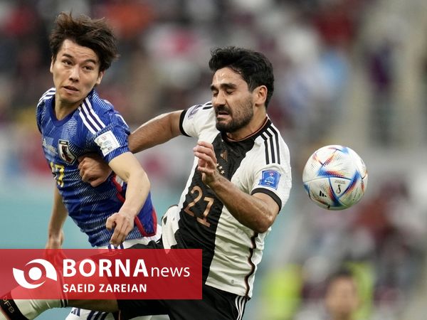 دیدار تیم های فوتبال ژاپن - آلمان
