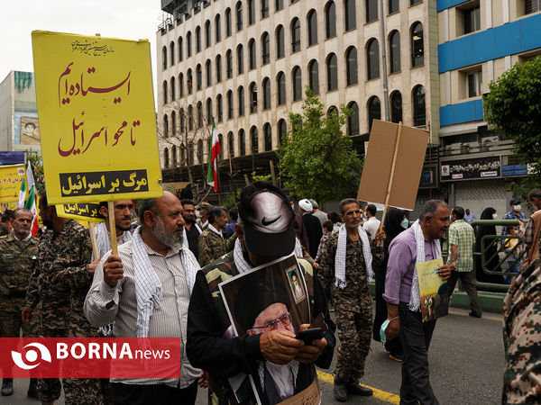 راهپیمایی روز قدس در تهران