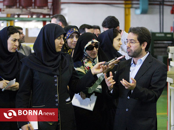 بازدید خبرنگاران از واحدهای صنعتی استان گیلان