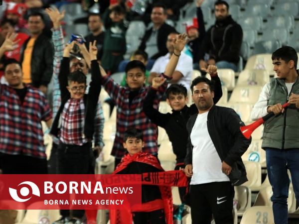 دیدار تیم های فوتبال پرسپولیس _ ملوان