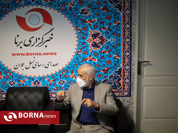 حضور محسن مهر علیزاده در خبرگزاری برنا