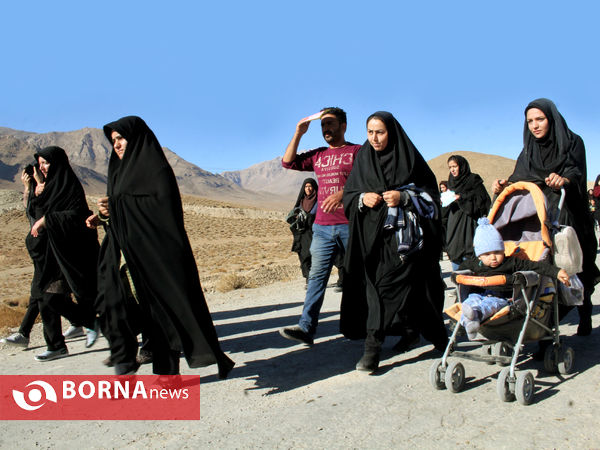 بزرگترین گردهمایی عزاداران رضوی فارس در شهرستان بوانات