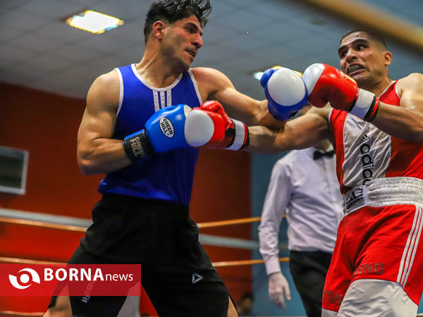 مسابقات بوکس قهرمانی بزرگسالان استان مرکزی