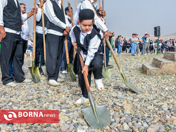 مراسم بیل‌گردانی در «نیم‌ور محلات»