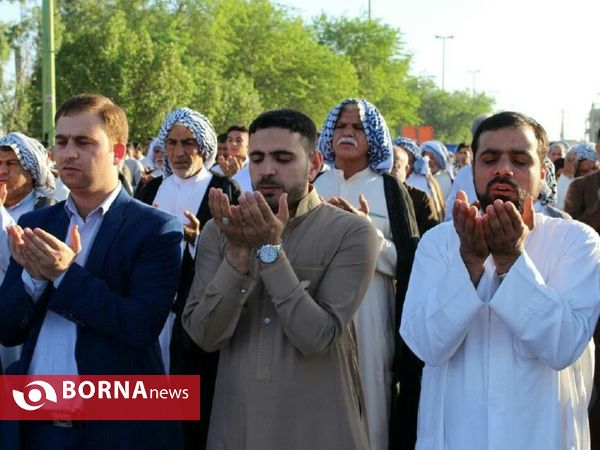 اقامه نماز عید فطر در هویزه